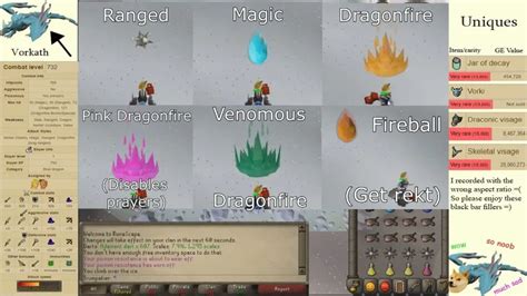 vorkath drop|vorkath backpack osrs.